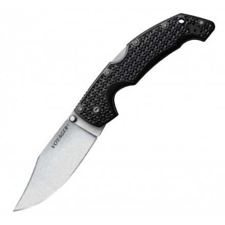 Нож COLD STEEL VOYAGER CLIP LARGE PLAIN EDGE