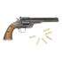 Пневматический револьвер ASG Schofield 6" Aging Black (пулевой)